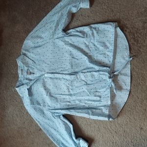 Chico's wrinkle resistant cotton button down size L